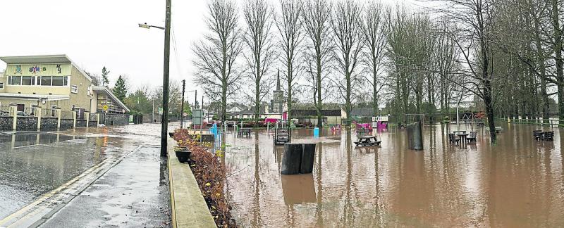 One house flooded in Laois after anxious day of rising rivers