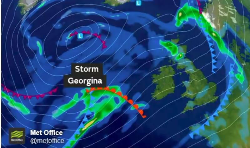 weather wind rain warning met eireann