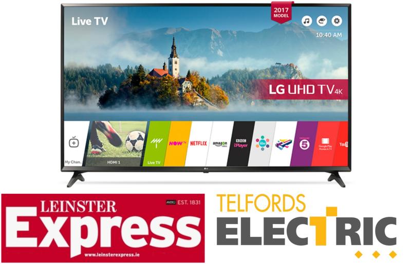 WIN: HD SMART TV with Leinster Express and Telfords Euronics exclusive competition