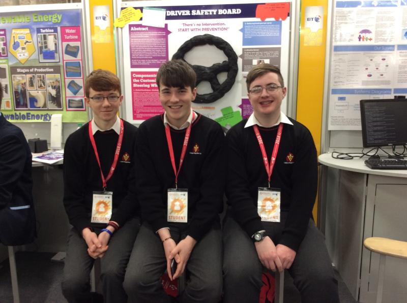Roscrea students examine the science behind road safety