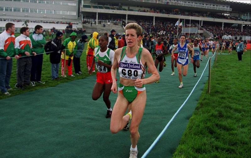 MOMENT 7 - Anne Keenan Buckley medals with Ireland at World Cross Country Championships in 2002