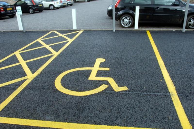 Disabled car parking spaces 'priority' in Laois town says councillor