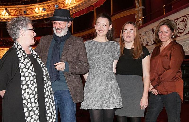 A young Laois actress is stunning audiences in her first leading role