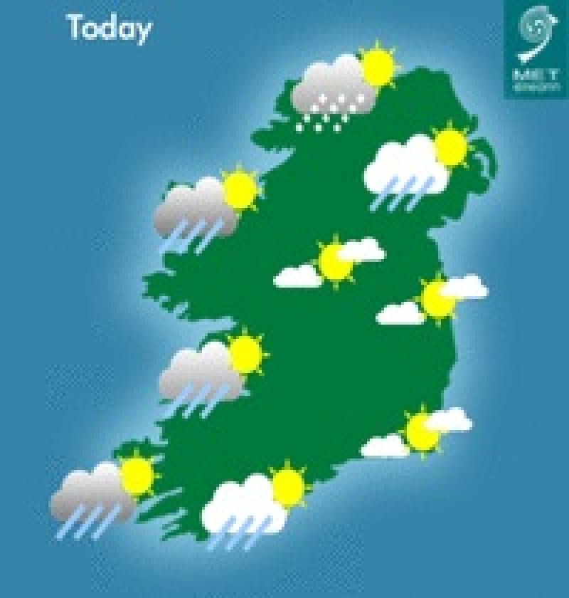 Laois weather for Wednesday Met Eireann ends Status Yellow Snow Ice