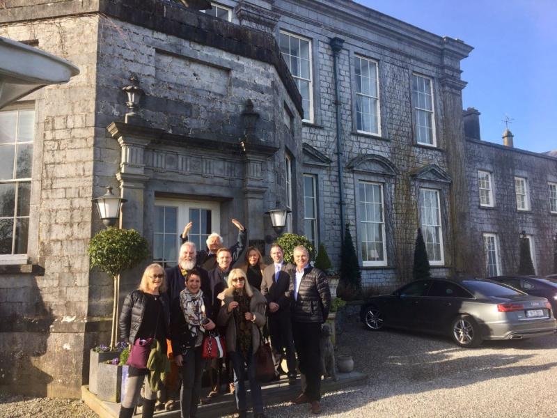 Oui love Laois! Top French travel writers visit Laois on Ireland's Ancient East tour