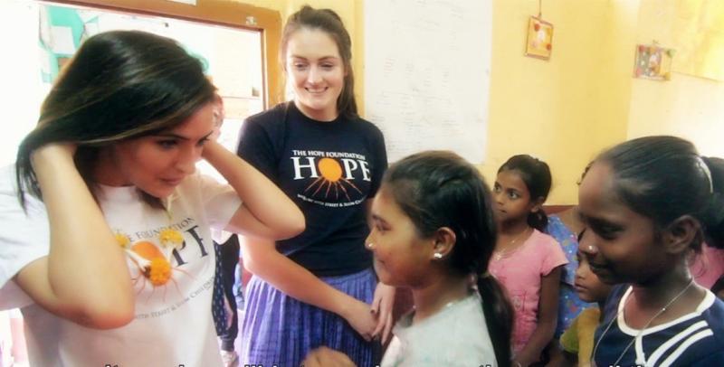 Rose of Tralee Jennifer Byrne recalls emotional tour of Kulkata  with model Nadia Forde