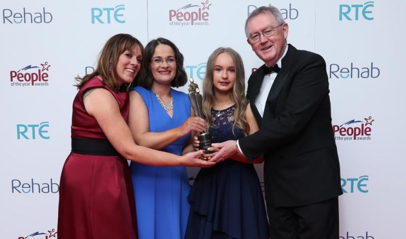 Brave Laois woman scoops Everyday Hero Award at People of the Year Awards
