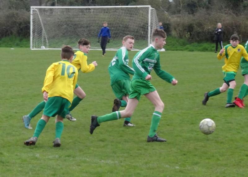 Portlaoise AFC U-14s edged out by Mullingar Pumas in first leg of Cup clash