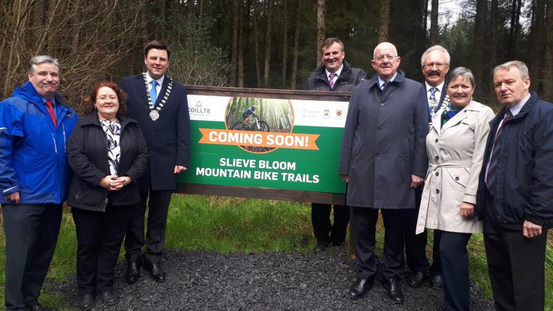 Wheels in motion to start Slieve Bloom mountain bike trail in Laois and Offaly