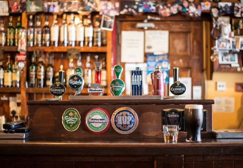 Sales of alcohol in pubs and bars are falling dramatically, new figures have revealed