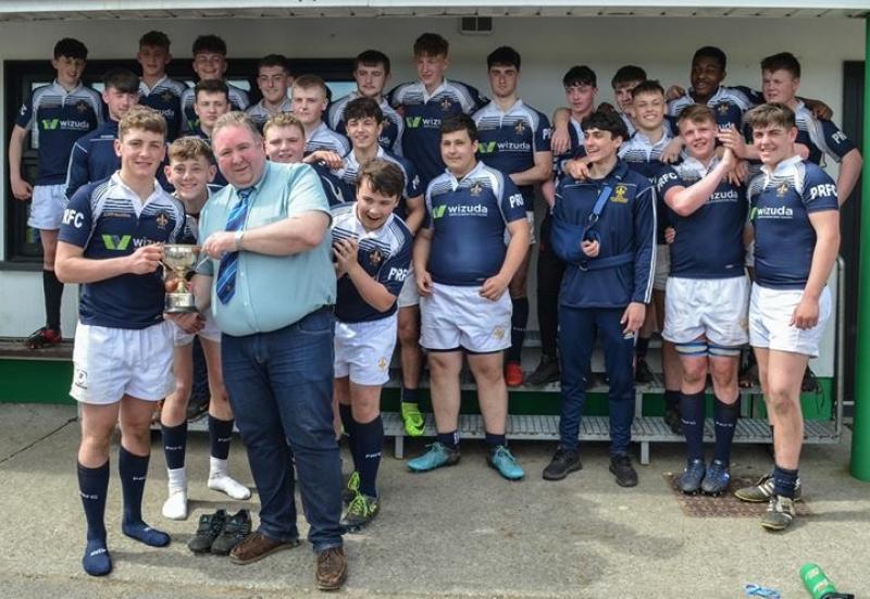 Portlaoise RFC U-17 side wrap up Leinster Premier League title