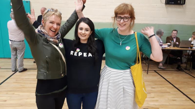 Yes campaigners proud of Laois for voting to trust women