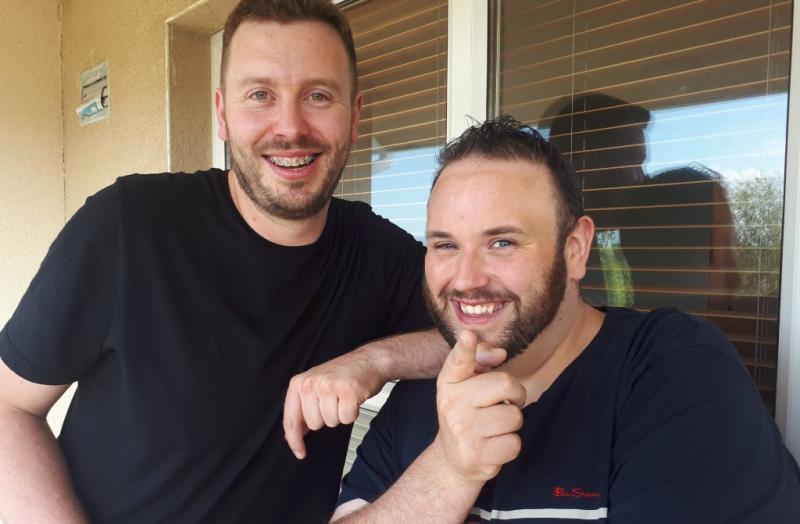 WATCH: Laois musicians Alan Smyth and James O'Connor form new band to play Old Fort stage