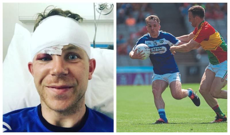 Ross Munnelly  praises 'unbelievable level of bravery' of Laois football captain Stephen Attride 
