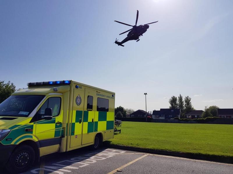BREAKING: Air ambulance called to scene of Laois crash