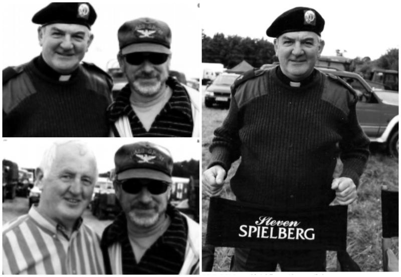 On Set With Spielberg - Offaly priest recalls meeting world’s most acclaimed film director