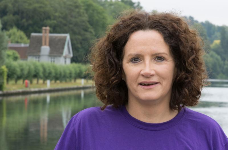 A Laois woman is doing an incredible swim challenge for charity