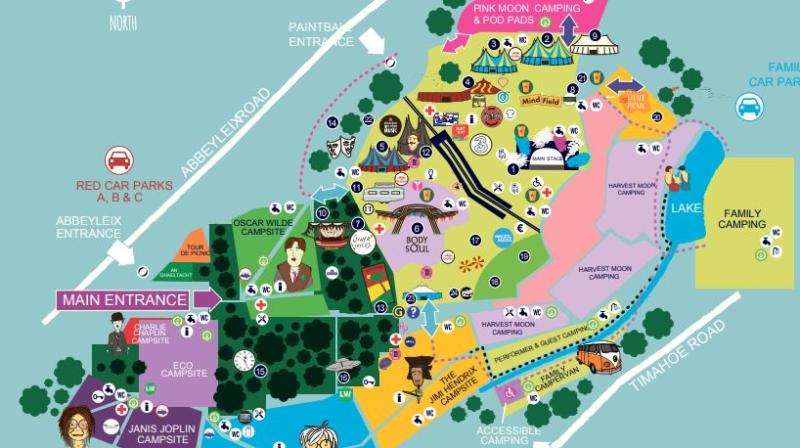 Electric Picnic 2018 map released here