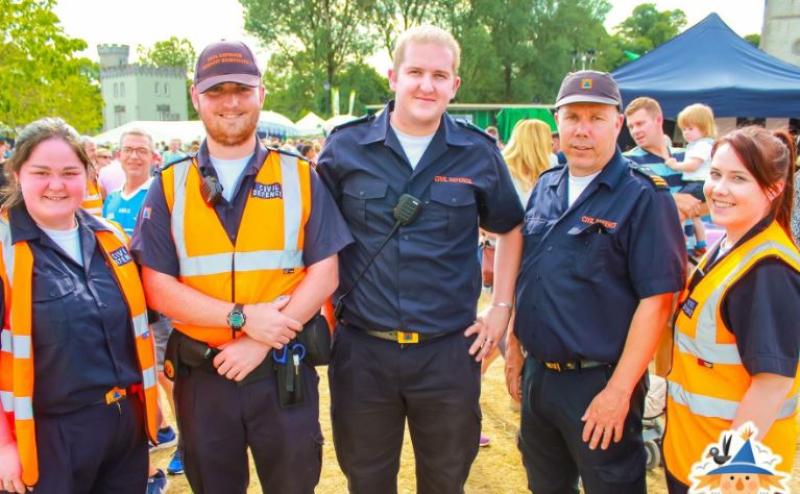 Laois Civil Defence volunteers at Dublin and Mayo events for Papal visit 