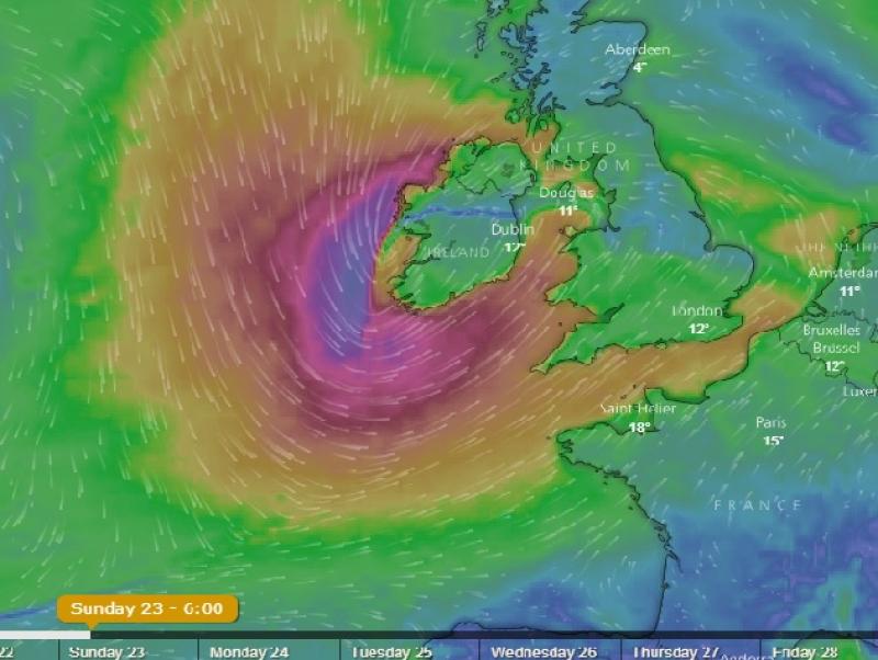 bronagh ali callum weather storm met Éireann