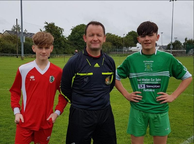 Three wins out of two for Portlaoise AFC juveniles