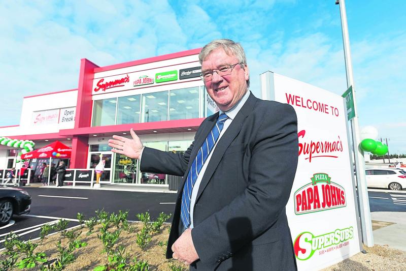 Barack Obama Plaza Laois Kidlare Dublin 'bubble will burst' and people will turn to Portlaoise says Supermac's founder Pat McDonagh