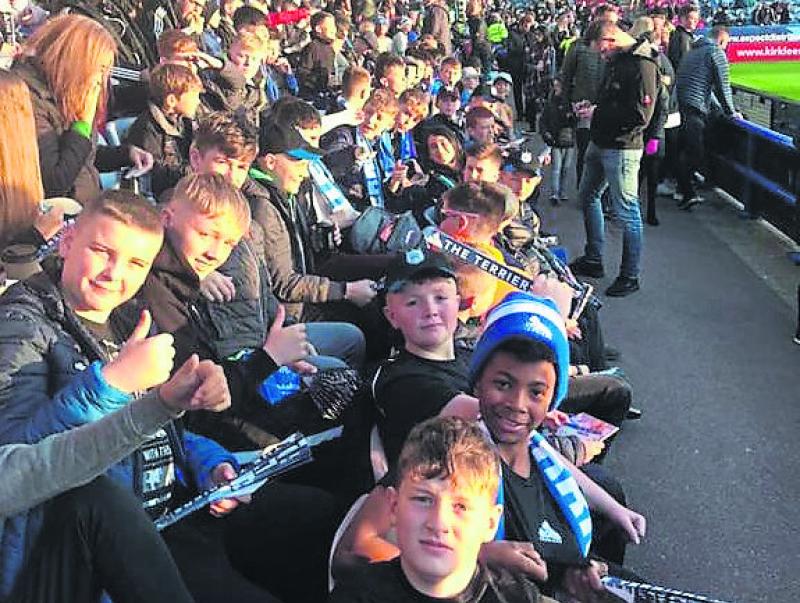 Knockbeg boys take in Liverpool FC premier league game