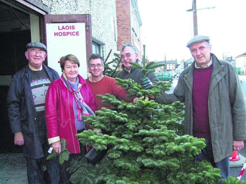 Lions Club Christmas Tree sale for Laois Hospice 