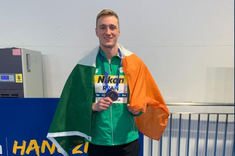Shane Ryan breaks another swimming record at World Championships