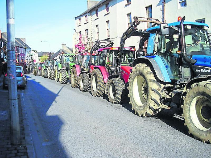 Event times for a Lions Club Tractor Run coming to Laois town