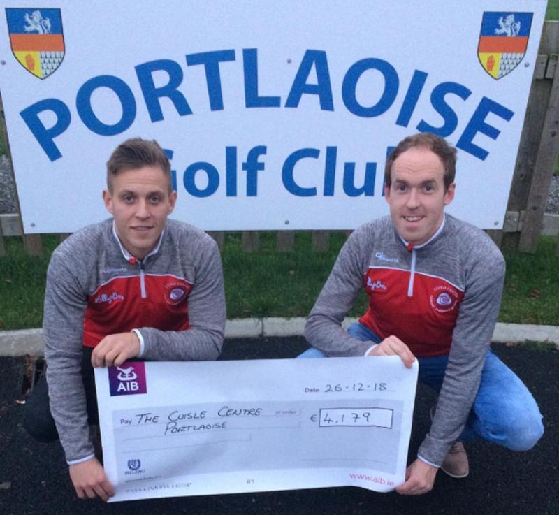 Portlaoise golfers tee up over €4,000 for the Cuisle Centre