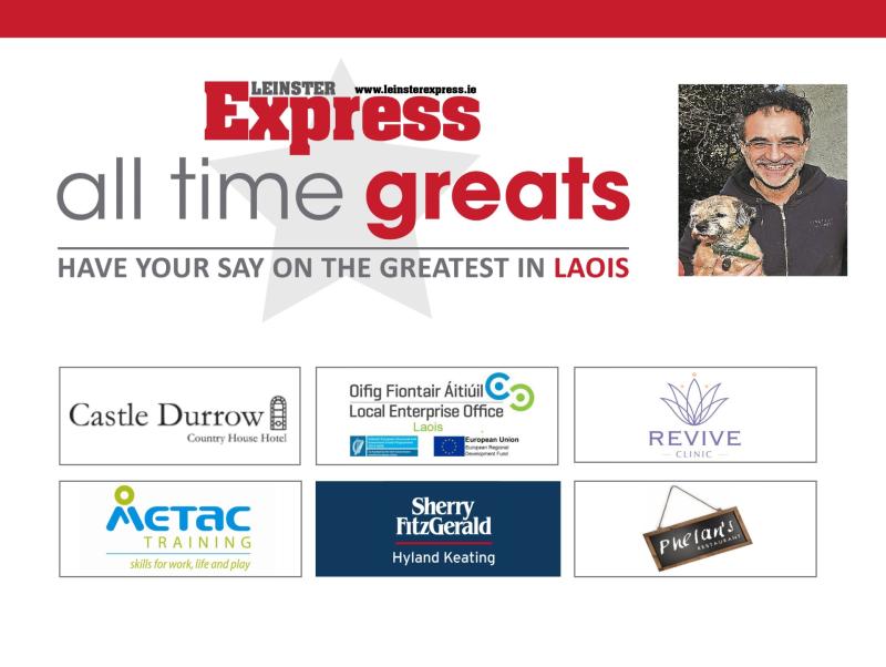 supervet noel fitzpatrick laois all  time great