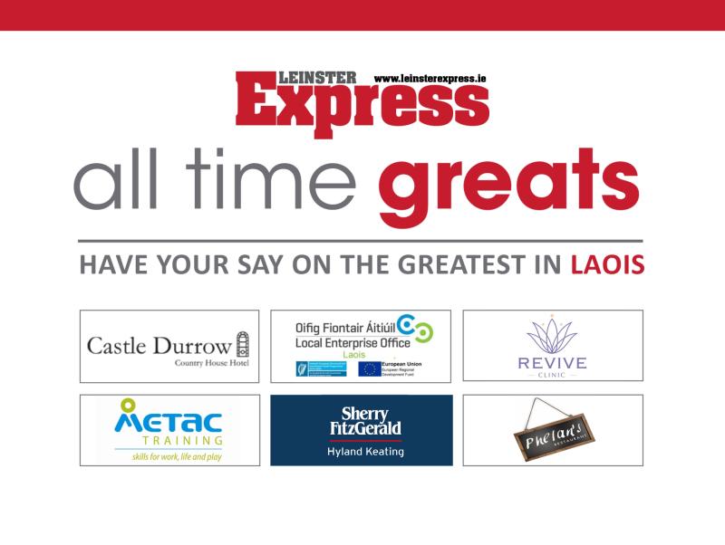 REVEALED: The shortlisted nominations for Laois' All Time Great 
