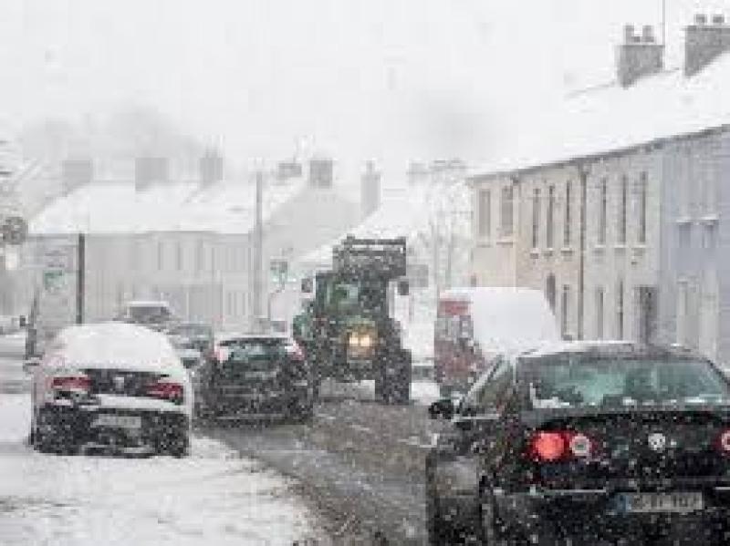 Snow ice weather warning forecast issued by Met Éireann ahead of bitter cold snap 