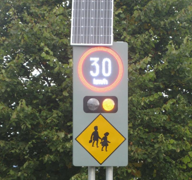 Flashing speed sign needed on N55 approach to Ballymahon