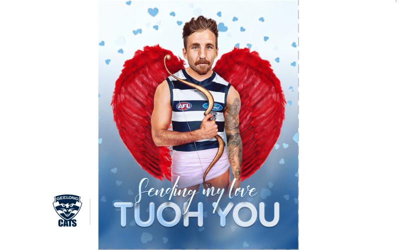 Valentines Day love for Laois Aussie Rules football star