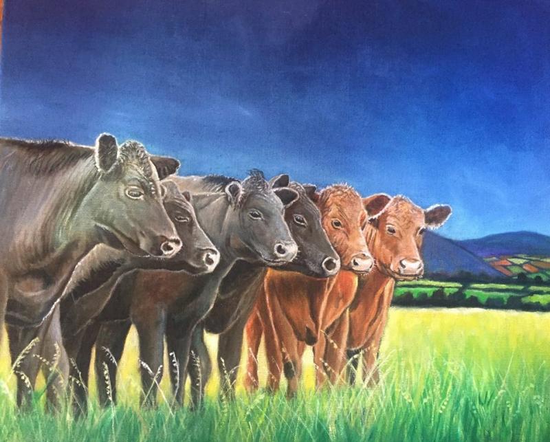 Laois artist returns to exhibit vibrant new paintings