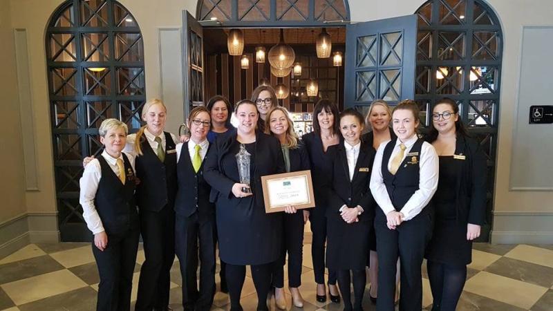 Big celebrations in Portlaoise hotel for national award winner