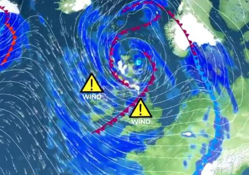 Met Éireann declares Storm Gareth and issues Status Orange and Yellow weather warnings