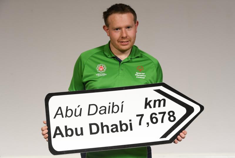 Laois man jets off to Abu Dhabi for Special Olympics World Summer Games