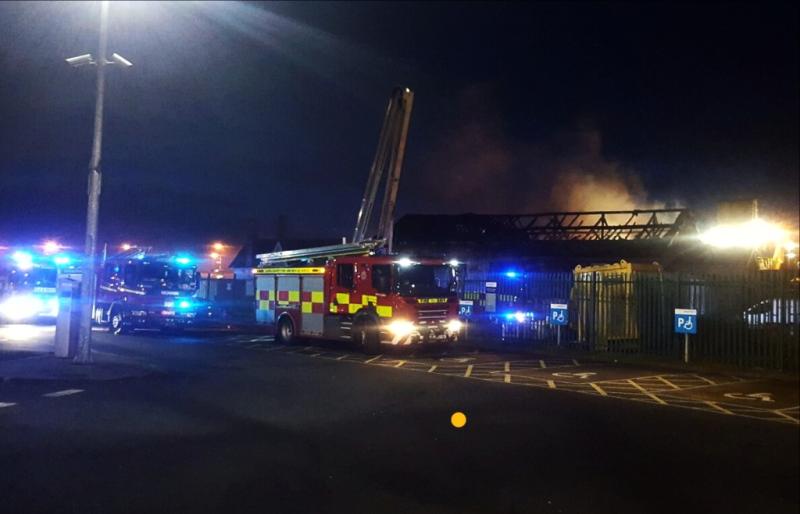 train fire portarlington