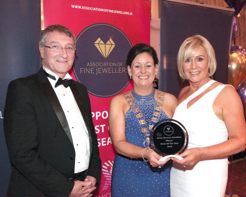 Laois jeweller wins prestigious national Store of the Year award