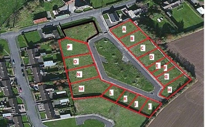 16 'ready to go' sites up for sale in Offaly village