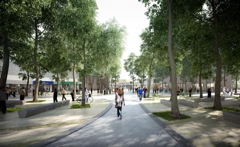 Portlaoise Lyster Square upgrade hits major delay