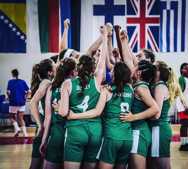 Four Portlaoise Panthers selected on Irish Women's team for World Masters Basketball Championships