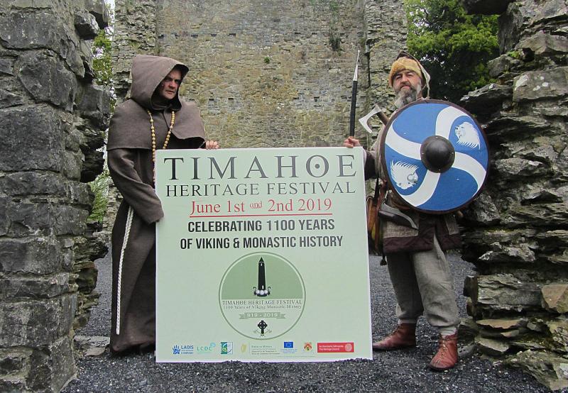 First Timahoe Heritage Festival to celebrate 1100 years of Laois history