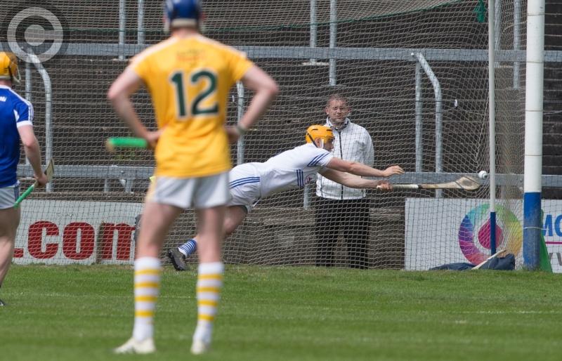 WATCH: Laois goalkeeper Enda Rowland's brilliant penalty save against Antrim