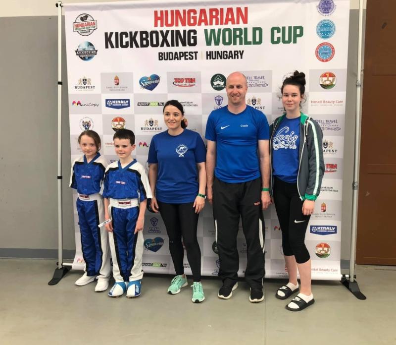 Laois Kickboxing compete at Hungarian Kickboxing World Cup