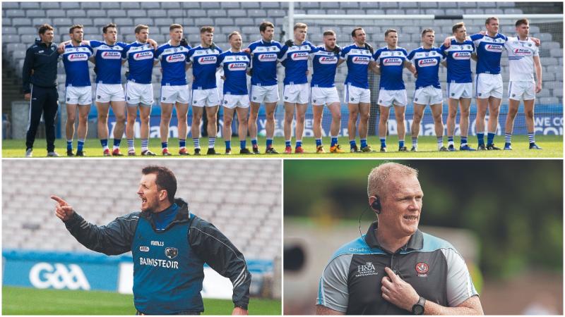 A stern test awaits when the Laois footballers travel north to Derry  for Saturday's crucial qualifier game