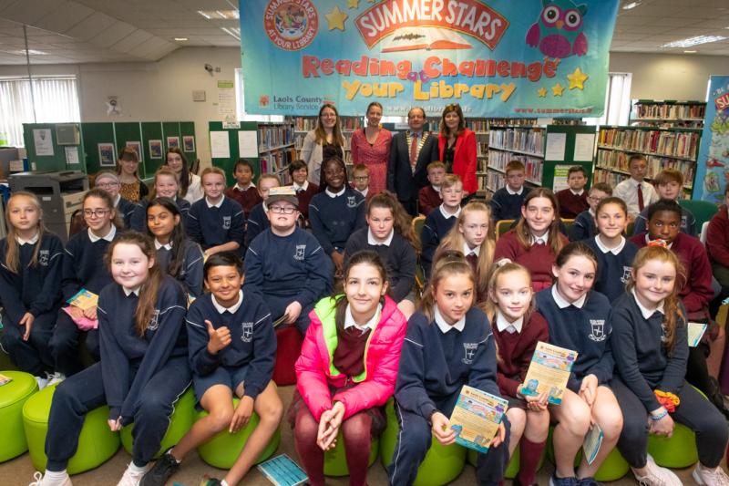 Be a summer star and start a Reading Challenge at your local Laois Library
